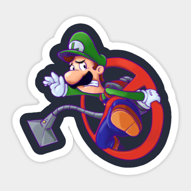 Luigi's Mansion - Luigi - Sticker | TeePublic