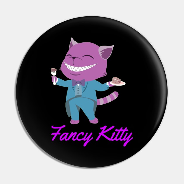 Fancy Kitty Pin by Aceyear