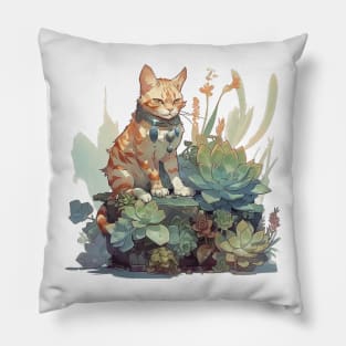 Cute Bengal cat Pillow