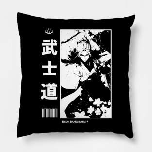 Samurai Streetwear - Black Pillow