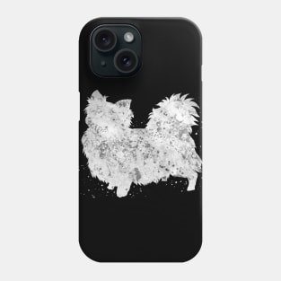 Chihuahua long hair dog Phone Case