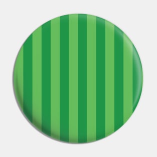 Green Vertical Stripes Pin