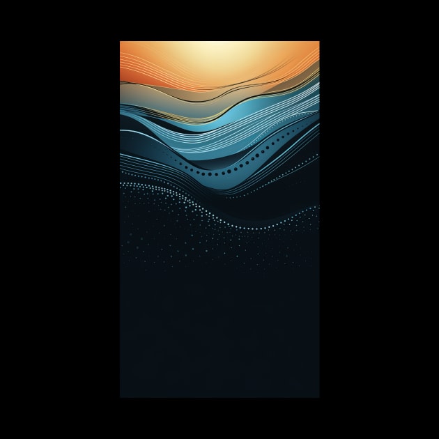 Minimalist Waves by Mistywisp