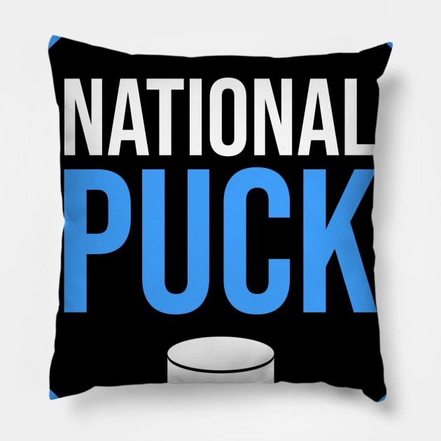 National Puck Pillow by BrotherlyPuck1