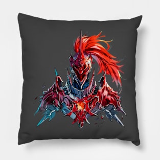 solo leveling igris red armor Pillow