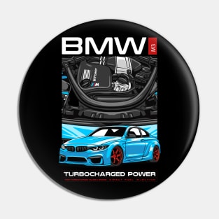 BMW M3 Turbocharged Power Pin