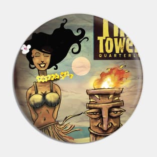 Tiki Tower Quarterly Pin