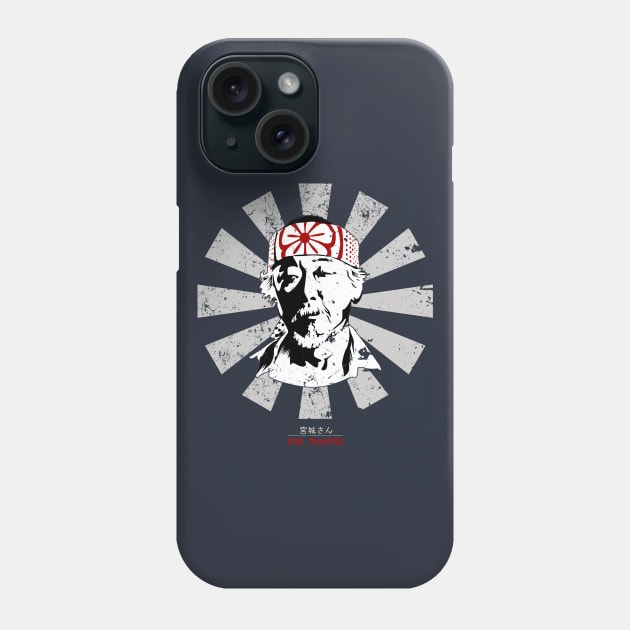 Mr Miyagi Retro Japanese Karate Kid Phone Case by Nova5