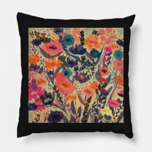Floral bunting Pillow