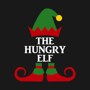 The Hungry Elf Matching family Christmas T-Shirt