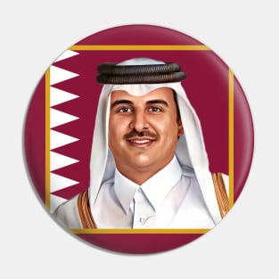 Sheikh Tamim bin Hamad al-Thani Pin