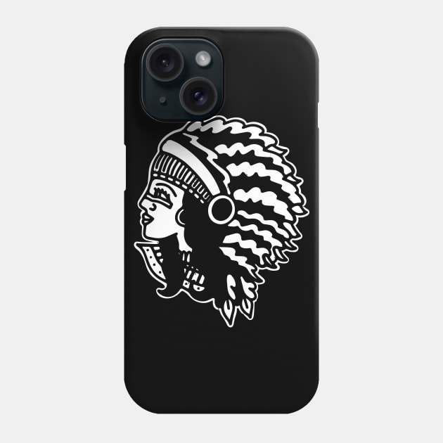 Native Girl Phone Case by Nick Quintero