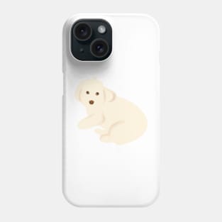 Maltipoo Dog Staring Phone Case