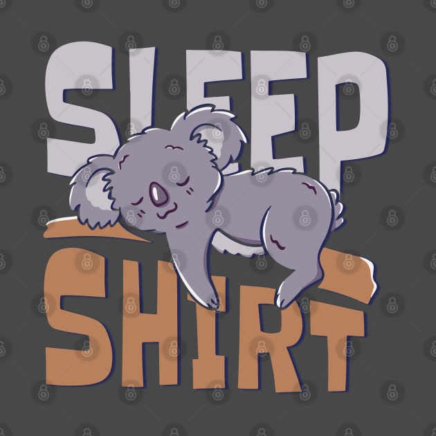 Koala sleep shirt by Catfactory