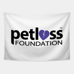 Pet Loss Foundation Small Logo Tapestry