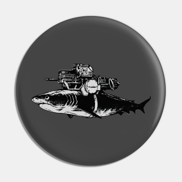 Shark Mech Pin by aaallsmiles