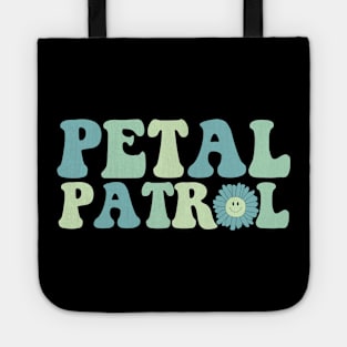 Groovy Petal Patrol Daisy Flower For Bridesmaid Proposal Tote