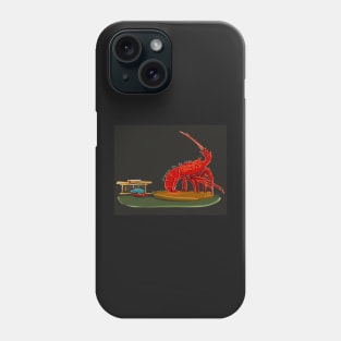 Kingston the big lobster Phone Case