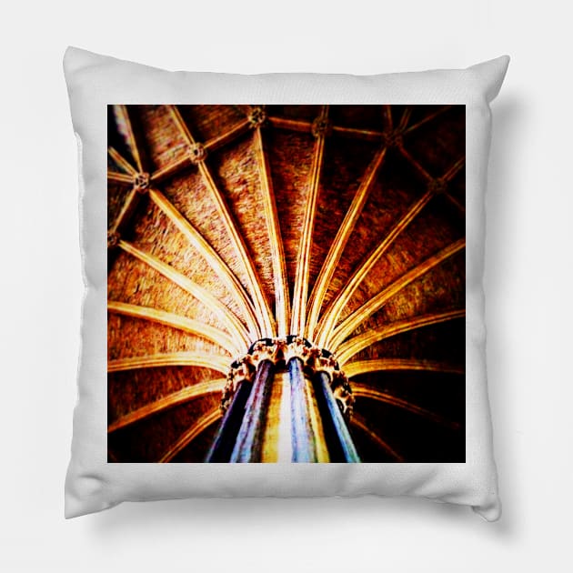 Ceiling - Chapter House Pillow by robsteadman