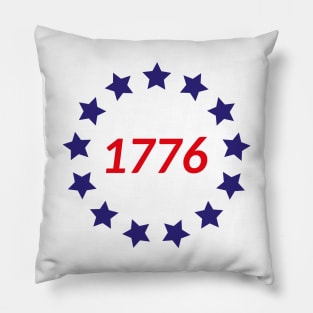 13 Star Betsy Ross 1776 American Flag Pillow