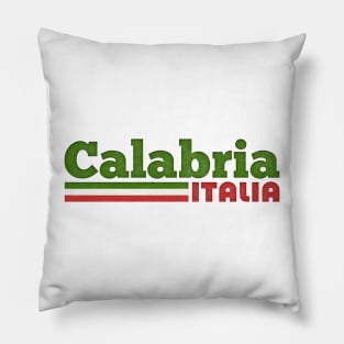 Calabria, Italy // Retro Style Design Pillow