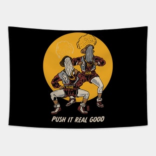 S-N-P Push Tapestry