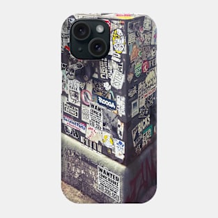 Sticker Art Urban Graffiti Street  Brooklyn NYC Phone Case