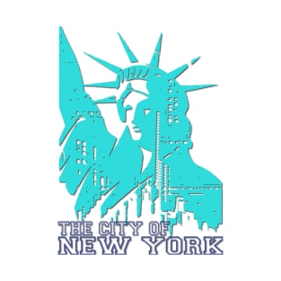 The City Of New York art T-Shirt