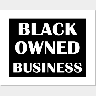 BLACK OWNED AND OPERATED SIGN - Full Color