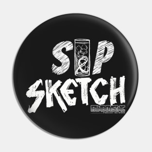 FanboysInc's Sip and Sketch Tee Pin