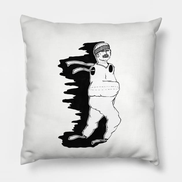 Fast Man Pillow by Manum