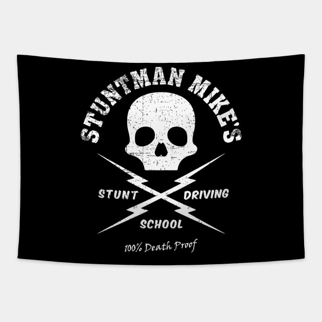 Mod.4 Death Proof Stuntman Mike Tapestry by parashop