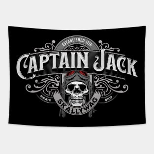 Captain Jack Skallywag Tapestry