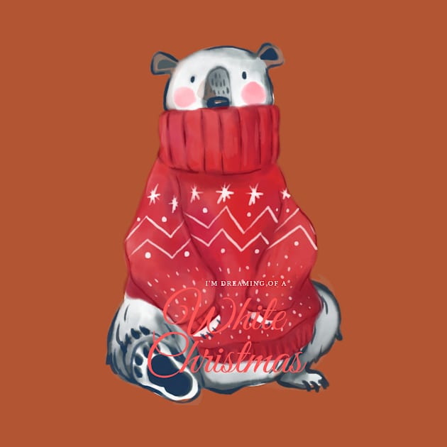 Polar Bear Christmas by GrafDot