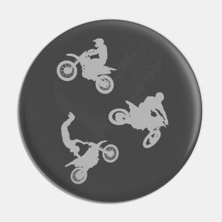 MX Motocross Pin