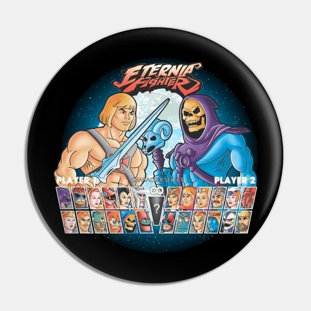 Eternia Fighter Pin by The Jersey Rejects