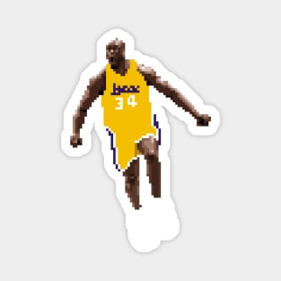 Shaquille O'Neal Pixel Celebration Magnet