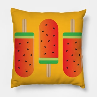 Watermelon Ice Lollies Pillow