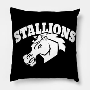 Stallions Mascot Pillow