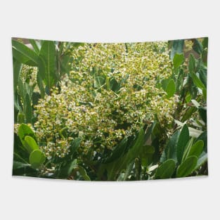 Flowers And Bees Tapestry