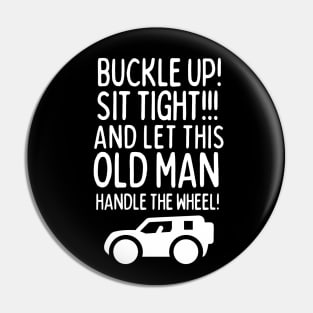 Let this old man handle the wheel! Pin