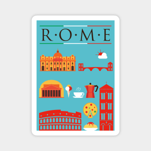 Rome Poster Magnet