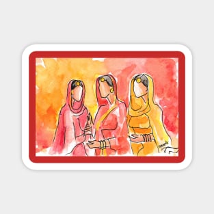 Punjabi girls celebrating Magnet