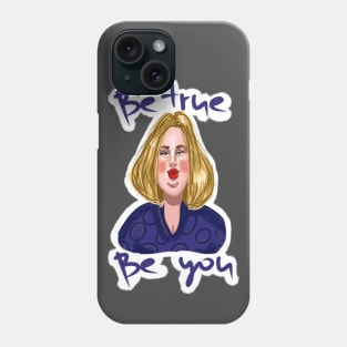 pretty fat woman Phone Case