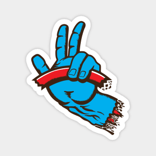 Cruz-In Wave (Blue and Red - Dark) Magnet