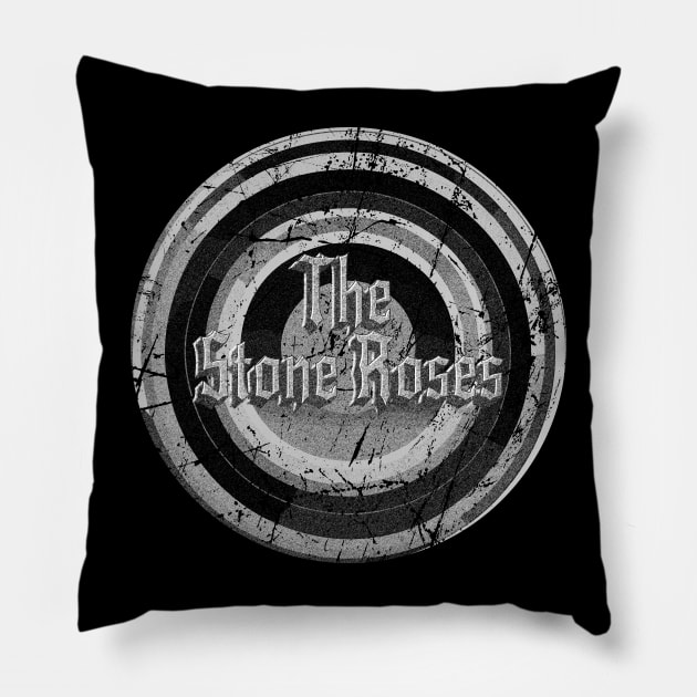 The Roses Monochrome Pillow by the lucky friday