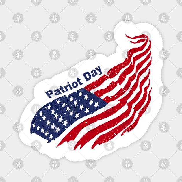 Patriot Day Magnet by barmalisiRTB