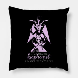 Baphomet-lavender Pillow