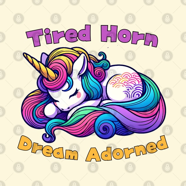 Tired unicorn by Japanese Fever