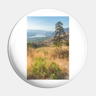 Osoyoos Summer Mountain View - Okanagan Valley Pin